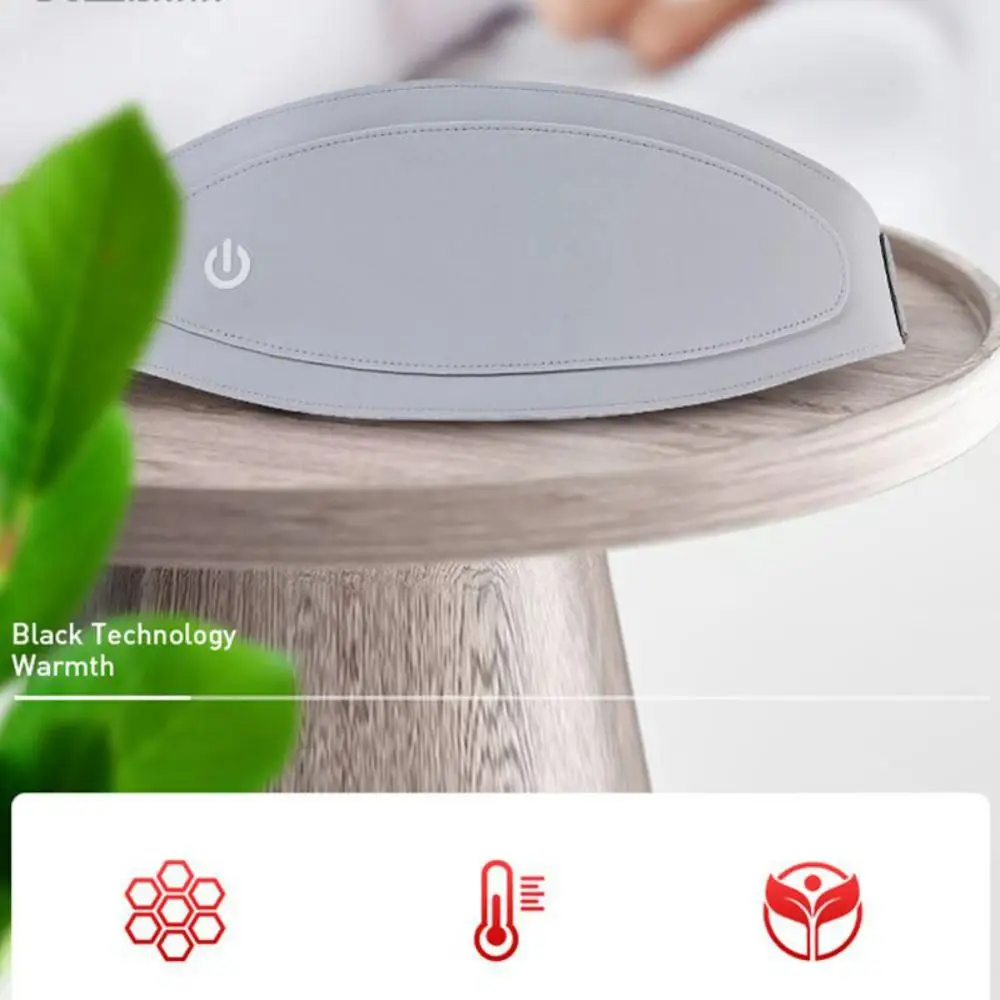 

Three Temperature Control Switch USB Electric Heat Waist Trainer Graphene Physiotherapy Heat Application Warm Uterus Waist Belt