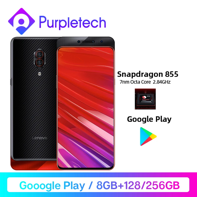 

Original Lenovo Z5 Pro GT Smartphone Snapdragon 855 Fingerprint 8GB RAM 128GB 256GB ROM 6.39'' In-Screen Android 24MP