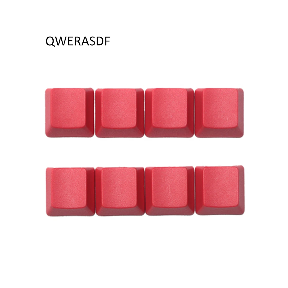 PBT красный цвет без символов колпачки для ключей ESC стрелка WASD пробел колпачки для Cherry Mx Переключатель механическая клавиатура OEM профиль