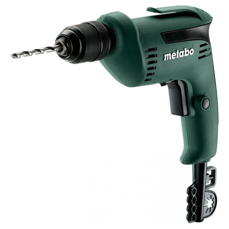 Дрель электрическая METABO 600 133 810 (безударная, быстрозажимной, 450 Вт, 2400 об/мин)