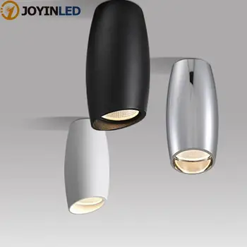 

LED surface mounted Ceiling Downlight Adjustabe 360 degree 9W White/warm white indoor living room hallway corridor AC90-260V
