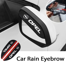 

2Pcs Car View Mirror Rainproof Eyebrow Rear View Sun Visor Shade Rainproof For OPEL Corsa Insignia Astra Antara Meriva Zafira