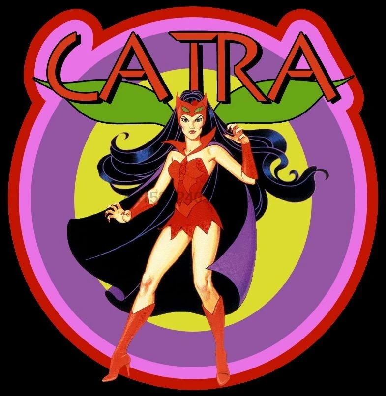 80 мультяшных классических футболок She-Ra Princess of Power Catra любых размеров любого цвета