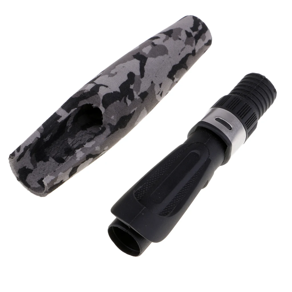 Camoulage EVA Baitcasting Fishing Rod Handle DIY Foam Split Pole Grips Replacement