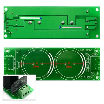 

Easy Install Audio Practical Replacement For Amplifier Rectifier Filter Board Capacitor Finished Durable Module Dual Power DIY