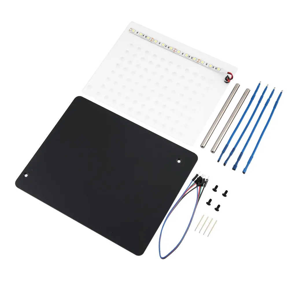 AC006 светодиодный BDM Рамка с сеткой 4 ручки зонда полный комплект ECU плата модифицированный программатор подключения кабелей для ECU цельный