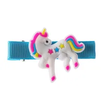 Заколка для волос в виде единорога, Детские аксессуары для волос, детская заколка утка в европейском и американском стиле, популярная заколка с боковым зажимом