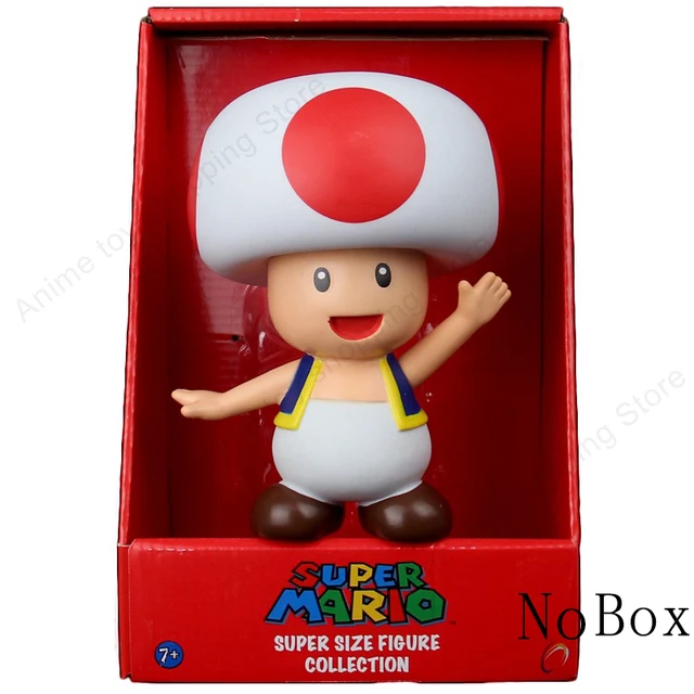 Super Mario Anime Model Toys Luigi Yoshi Peach Bowser Donkey Kong Action Figure Mario Bros Collection Model Dolls for Kid Gifts 12
