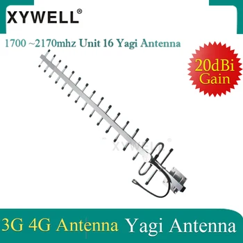 

XYWELL 20dBi Gain 3g 4g Antenna 3g Yagi Antenna 4g 3g 2100 1800 Outdoor Antenna 3G 4g LTE External Yagi Antenna With N Female