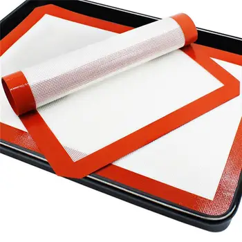 

Silicone Baking Mats Sheet Pizza Dough Non-Stick Maker Holder Pastry Kitchen Gadgets Cooking Tools Utensils Bakeware Accessories