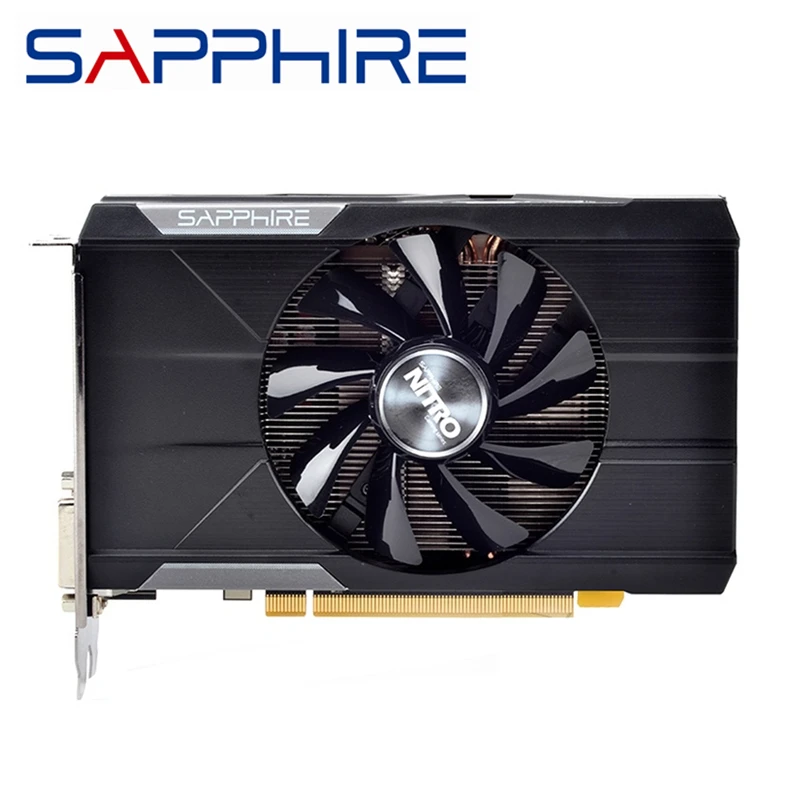 video card for pc SAPPHIRE GPU R9 370 2GB Graphics Card ITX AMD Radeon R7 370 370 2G Video Cards Screen PC Computer Game Desktop Map Mini Mother good video card for gaming pc