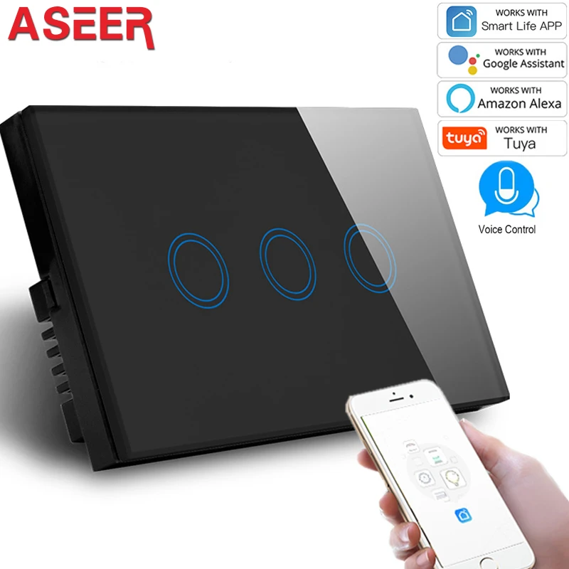 3 gang smart switch alexa