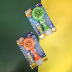 Doki – Machine à bulles de fruits pour enfants, automatique, bande lumineuse, musique, Bar, jouets électriques, parc d'attraction populaire, 2021 