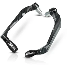 7/" 22 мм CNC алюминиевый Универсальный мотоциклетный рычаг, защита тормозного сцепления, защита рычага Proguard, ручные предохранители для SUZUKI SV650S