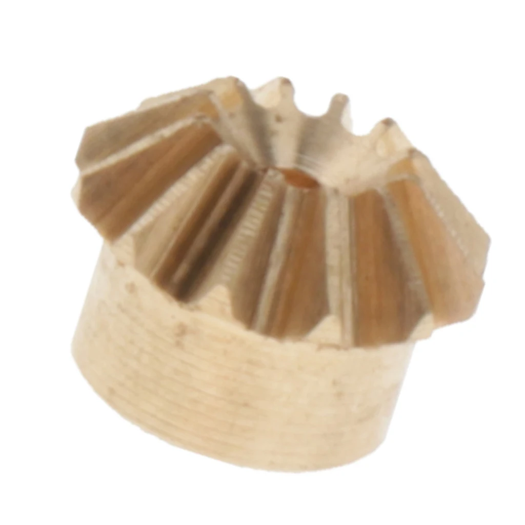 0.4 Modulus Brass Bevel Gear 12 Tooth 1mm Diameter Inner Hole