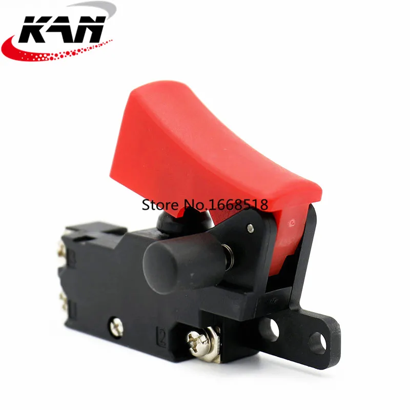 KEDU HY119 12A 250V Trigger Push Button Switch for Electric Circular