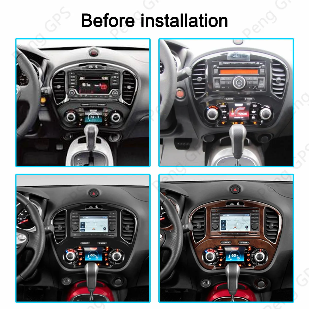 12,1 ''Tesla Android 8.1PX6 4+ 64 Гб автомобиль без dvd CARPLAY Автомобильный мультимедийный радио для Nissan Juke Infiniti ESQ 2011+ gps навигация