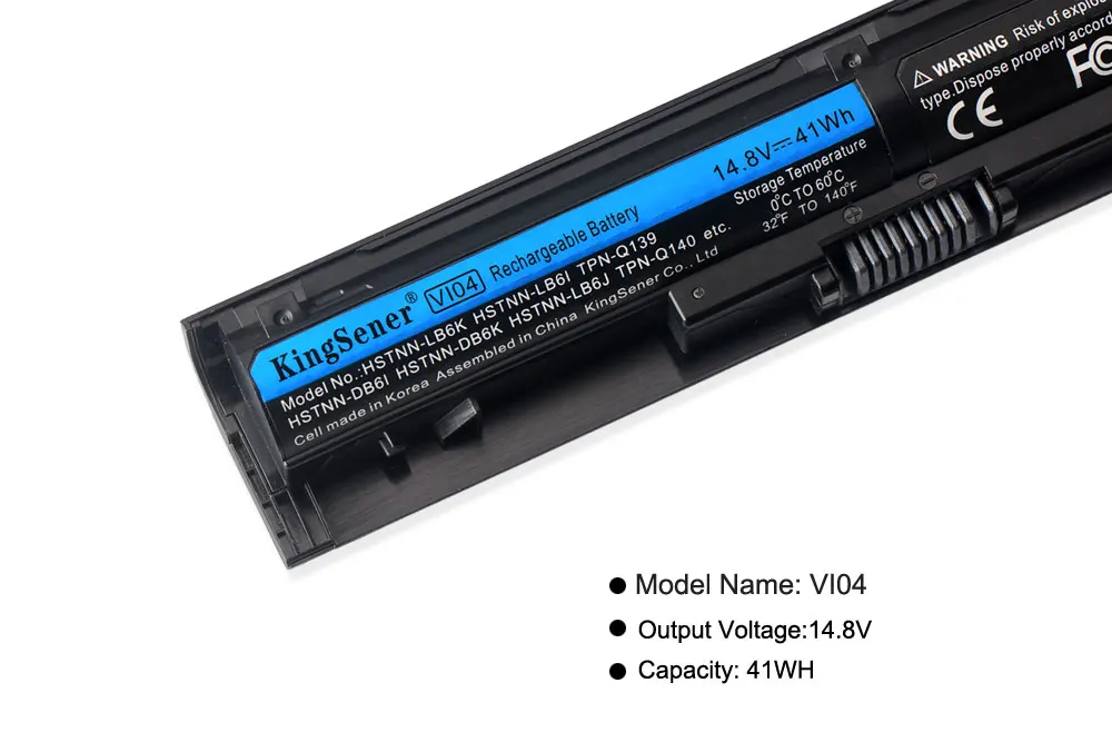 Аккумулятор Kingsener VI04 для HP ProBook 440 445 450 455 G2 серия 756743 001 756745 756744 756478 421 HSTNN DB6I DB6K