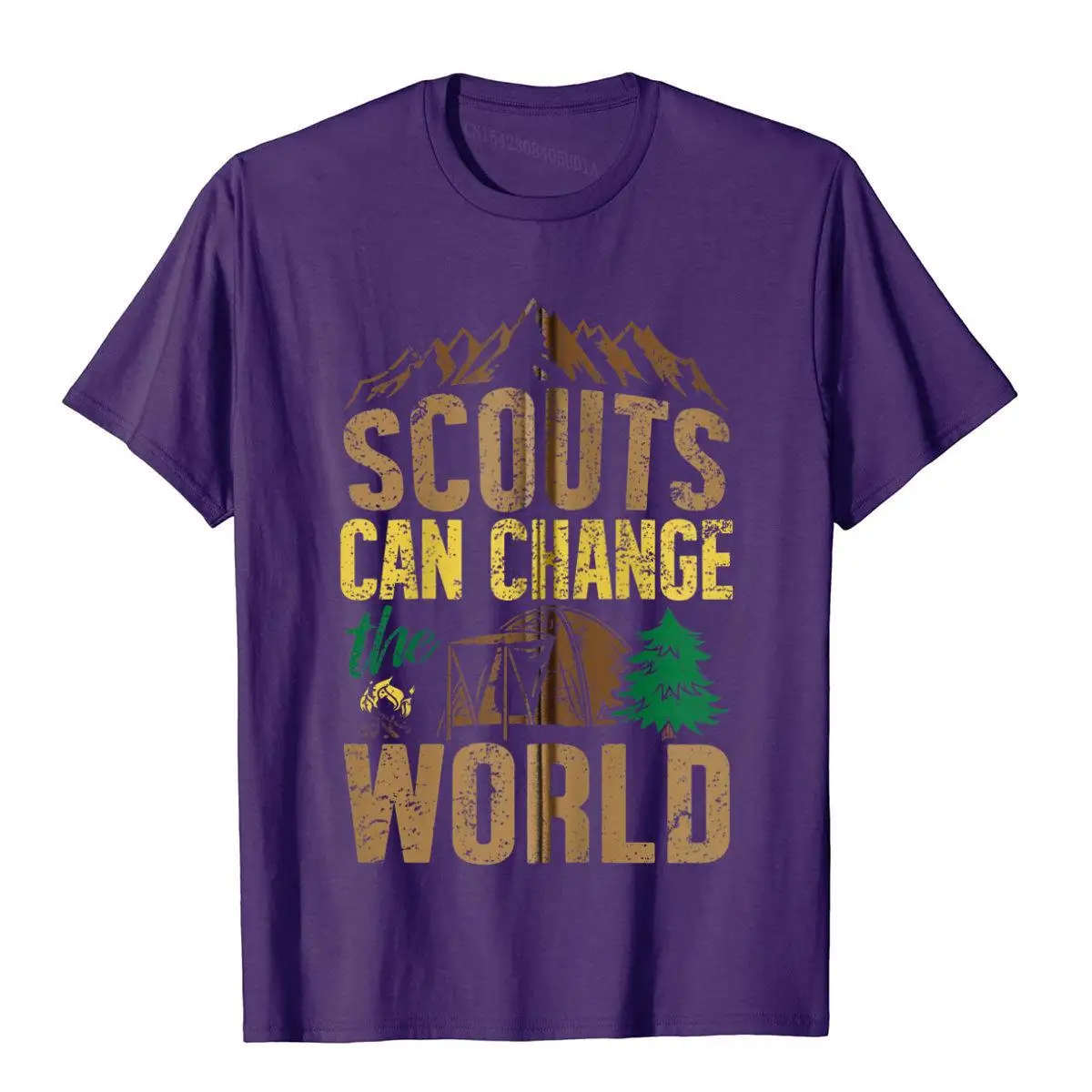 Scouts Can Change The World Den Cubs Troop Leader Boy Gift Zip Hoodie__B12689purple