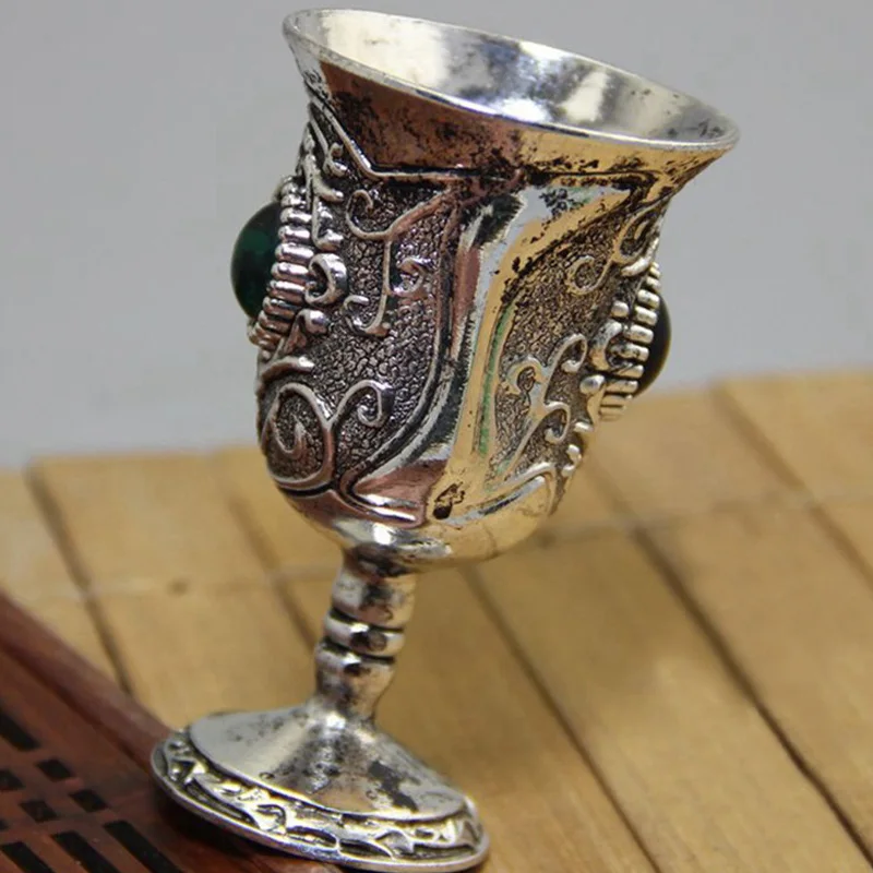 Strongwell китайский белый медный Кубок фэн-шуй Мяо серебряная винная чашка изысканная коллекция рукоделия подарки украшение дома подарок