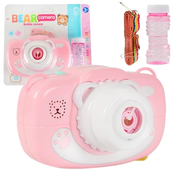 

Bubble Blowing Set for Kids Automatic Electric Light Music Toys Camera Soap Bubble Machine Outdoor Children Toys