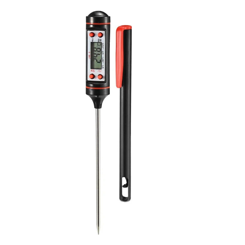

SHGO HOT-JR-1 Instant Read Digital Thermometer for Cooking Meat, Food, Grill, Milk, Candy, Grilling and Barbecue