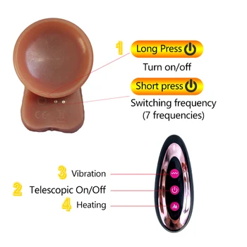 Tongue Licking Vibrator for Women Artificial Silicone Dildo Sex Machine Realistic Soft Penis Thrusting Dildo Toys for Adults 18 6