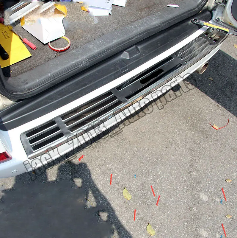1 шт. стальной задний бампер защитная пластина для 03-09 Toyota Prado FJ120 модификация автомобиля аксессуары