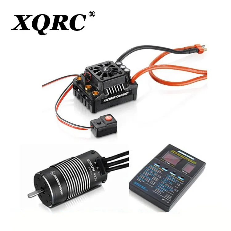 

Hobbywing ezrun max8 150A full protection water and electricity regulation ESC 4274 four stage brushless motor is used for 1 / 8