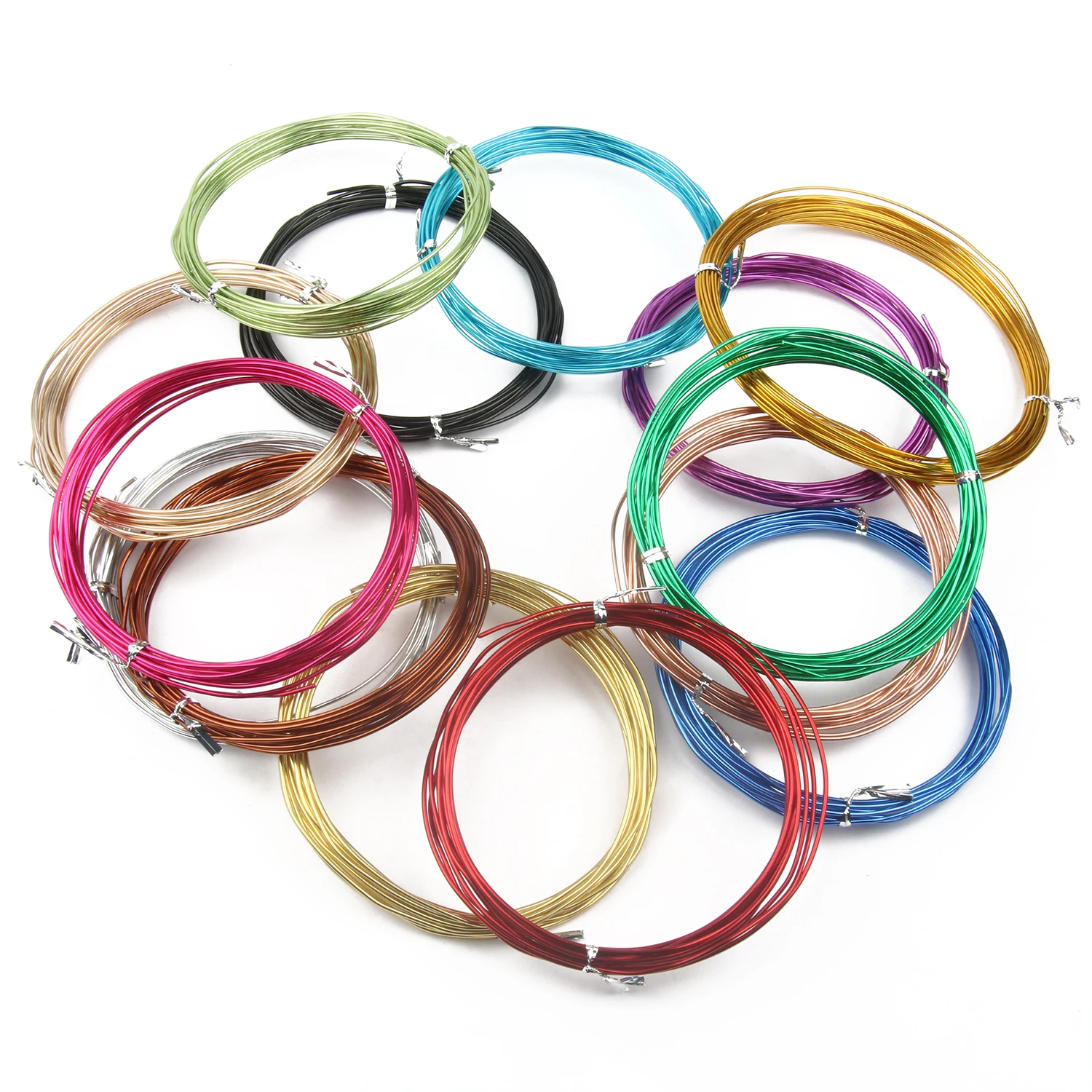 Multi-Colored Aluminum Craft Wire Flexible Metal Wire for Jewelry Making  And