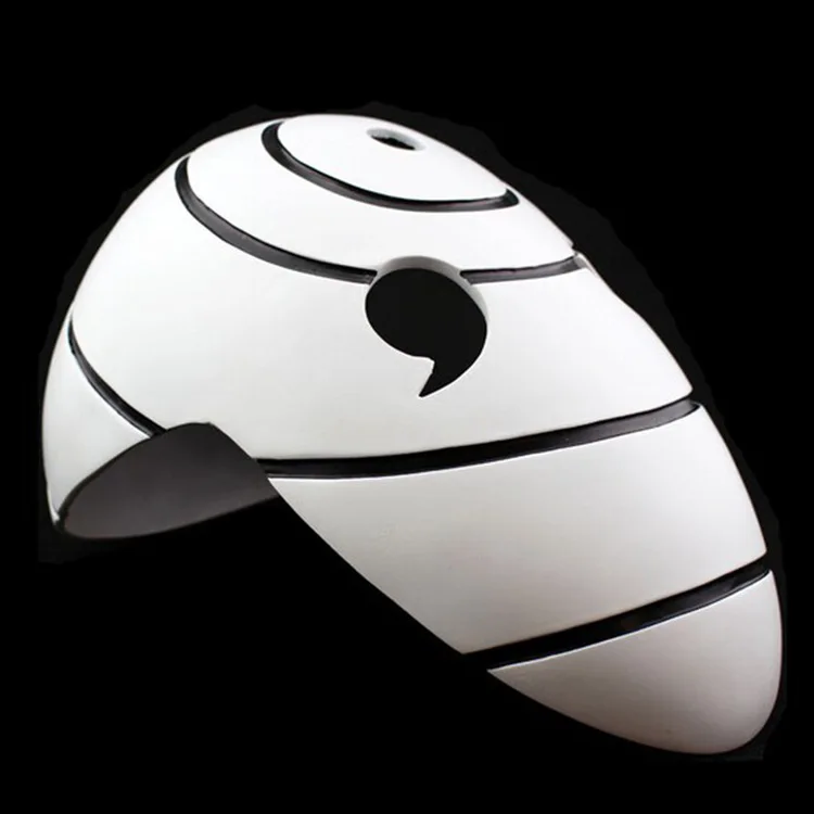 

Uchiha with Soil Three Hook Jade Mask Japan Anime White Naruto Alfy Xiao Mask Halloween Collector's Edition