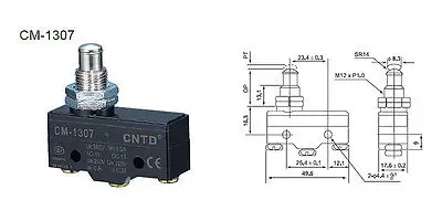 

5Pcs MICRO SWITCH TM-1307 CM-1307 CNTD