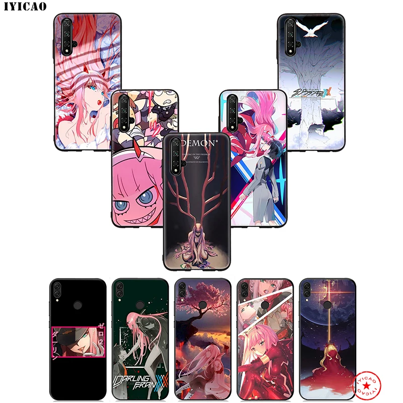 Darling In The FranXX Soft Case for Huawei Honor 20 10 9X 9 8C 8X 8 7X 7C 7A 6A Nova 5i 4 3i 2 2i Lite Pro View Note |