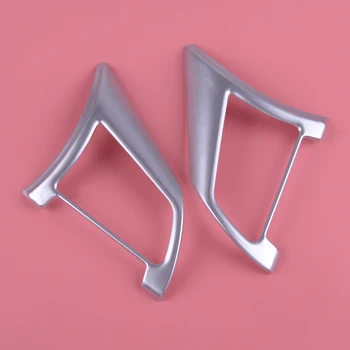 

beler ABS Chrome Steering Wheel Button Trim Cover Car Interior Styling Fit for Nissan Kicks 2016 2017 2018 2019