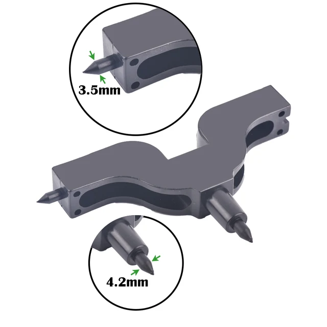 1Db 1/4 "És 1/8" Tömlő Lyukasztó Nyílások Lyukú Műanyag Szerszámok Kert Öntözése 4/7 Mm És 3/5 -Es Csőhöz - Image 6