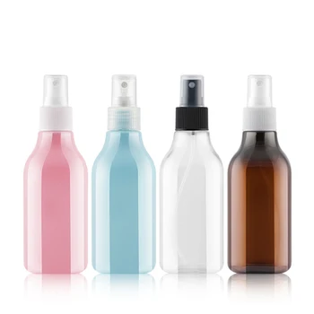 

30PCS 250ml brown/ clear PET Plastic spray bottle Refillable Perfume Cosmetic Bottles Packing Perfumes Container Fine Sprayer