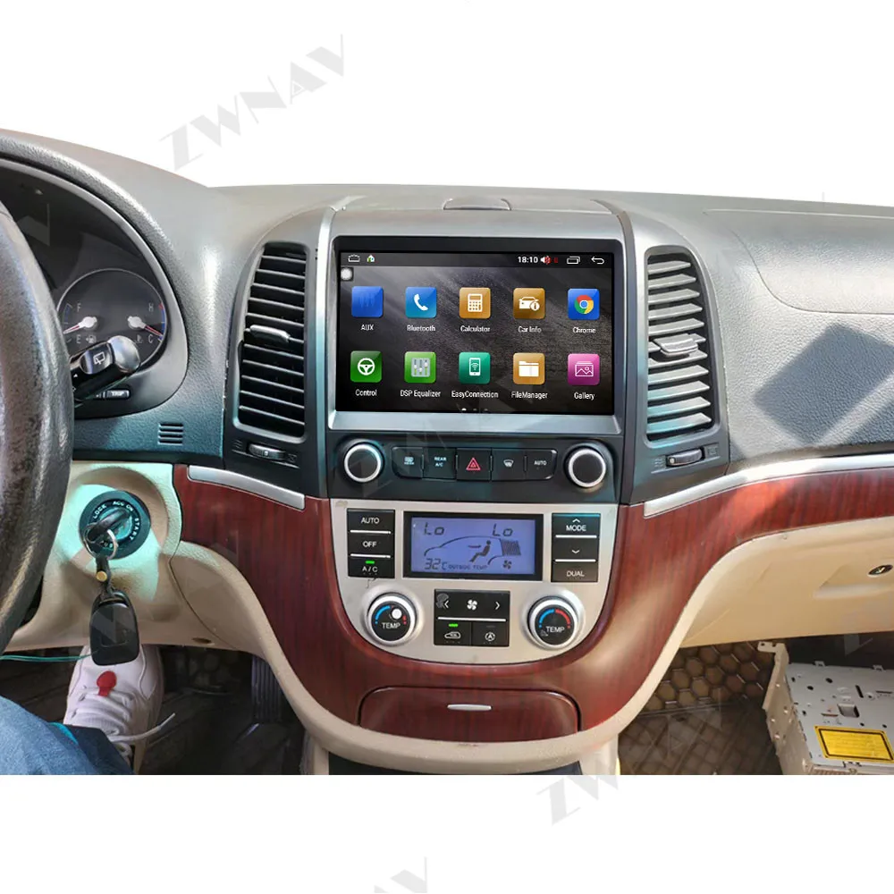 Autoradio CarPlay Android 12.0 Hyundai Santa-fe (2000-2006) ⇒ Player Top ®