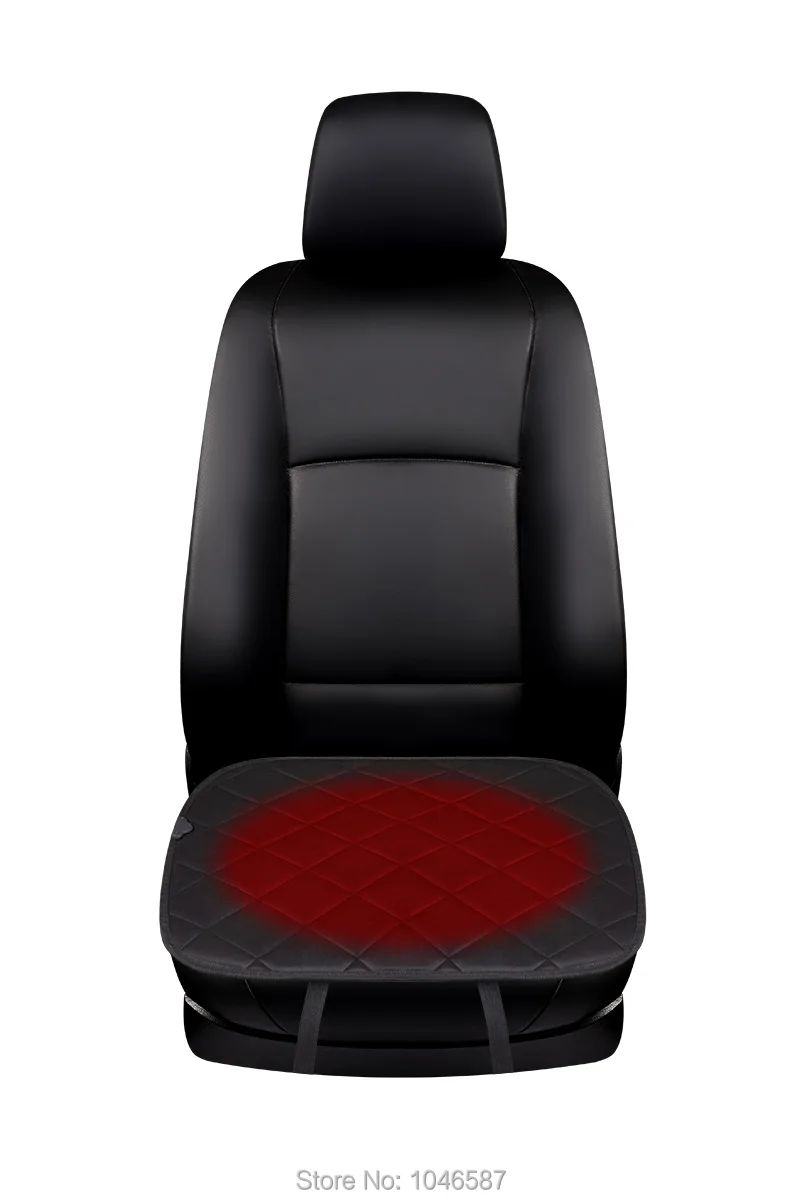 Автомобильное сиденье электрическая грелка Автомобильная нагревательная Подушка 12 В Тепловая Автомобильная подушка для автомобильного сиденья стул грелки Автомобильная функциональная подушка сиденья