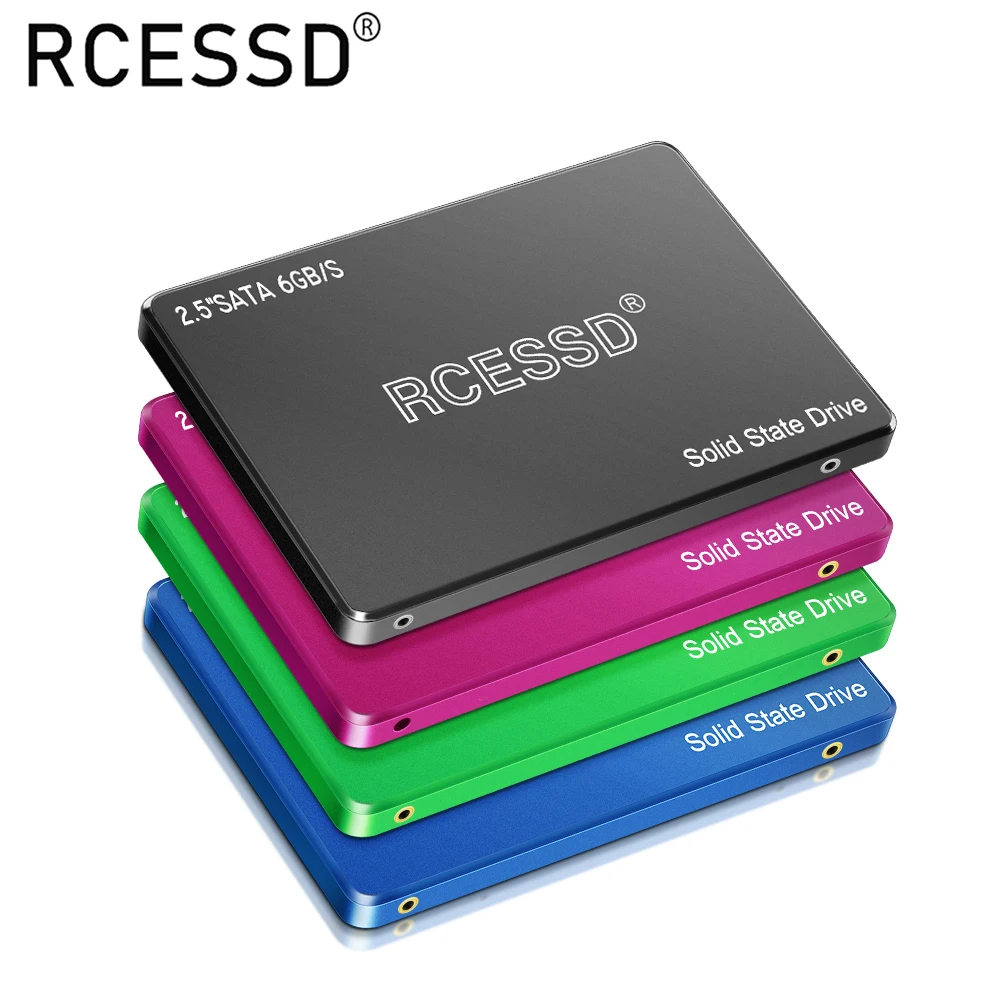 RCESSD Пластик внутренний SSD 256 Гб 240 512 1 ТБ 120 ГБ 2 5 жесткий диск твердотельных дисков