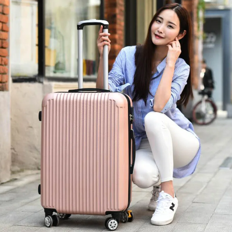 

Trolley Box Universal Wheel Male Suitcase Ins Net Red Female Student Travel Luggage Password Leather Box 28 Inch Korean Version