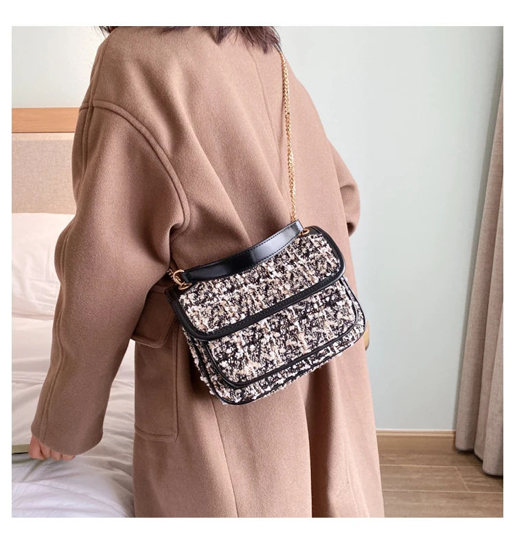 Роскошные сумки женские сумки дизайн Хаундстут женская сумка на плечо модный дизайн цепь маленький лоскут Сумка через плечо бренд Луи