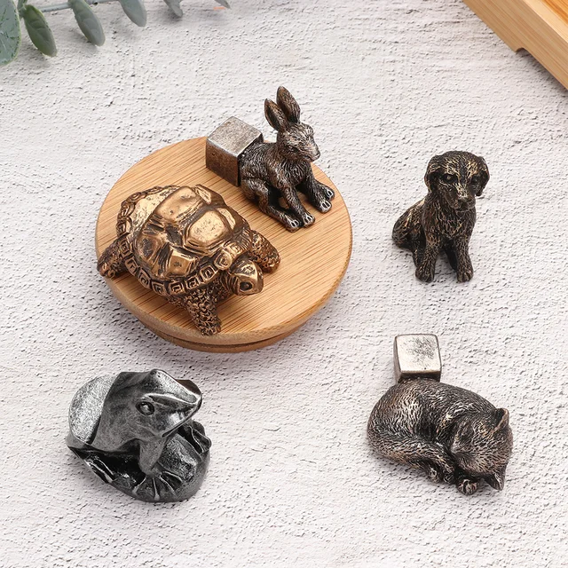 3 db Kerti Dekoráció Állati Kültéri Gyanta Növényi Láb Állvány Bonsai Virág Edénytámogató Szobrászat - Image 2