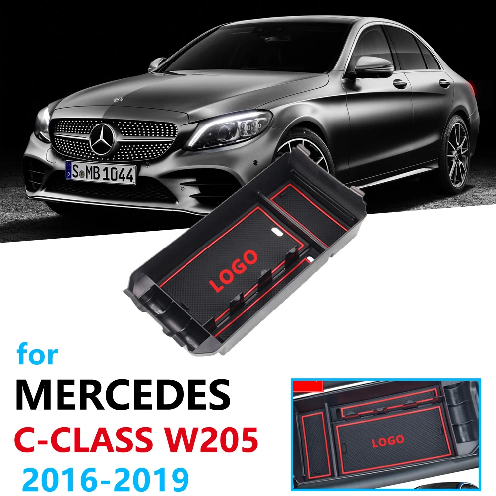 Автомобильный Органайзер аксессуары для Mercedes Benz C Class W205 C180 C200 C300 C400 C43 C220 C250