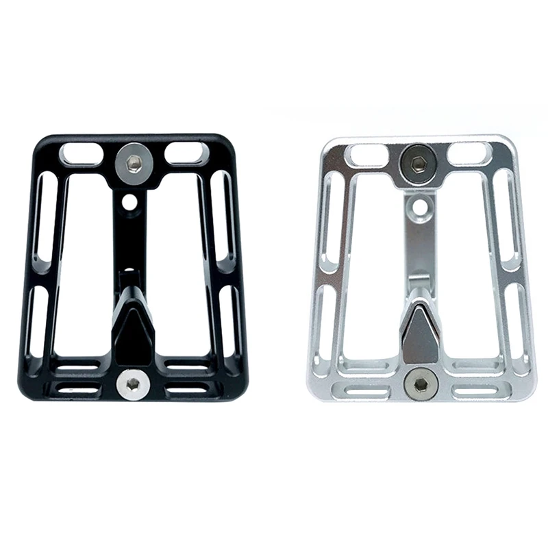 

For Brompton CNC Front Carrier Folding Bike Bag Bracket Carrier Holder CNC Aluminum Part Bike Accessories