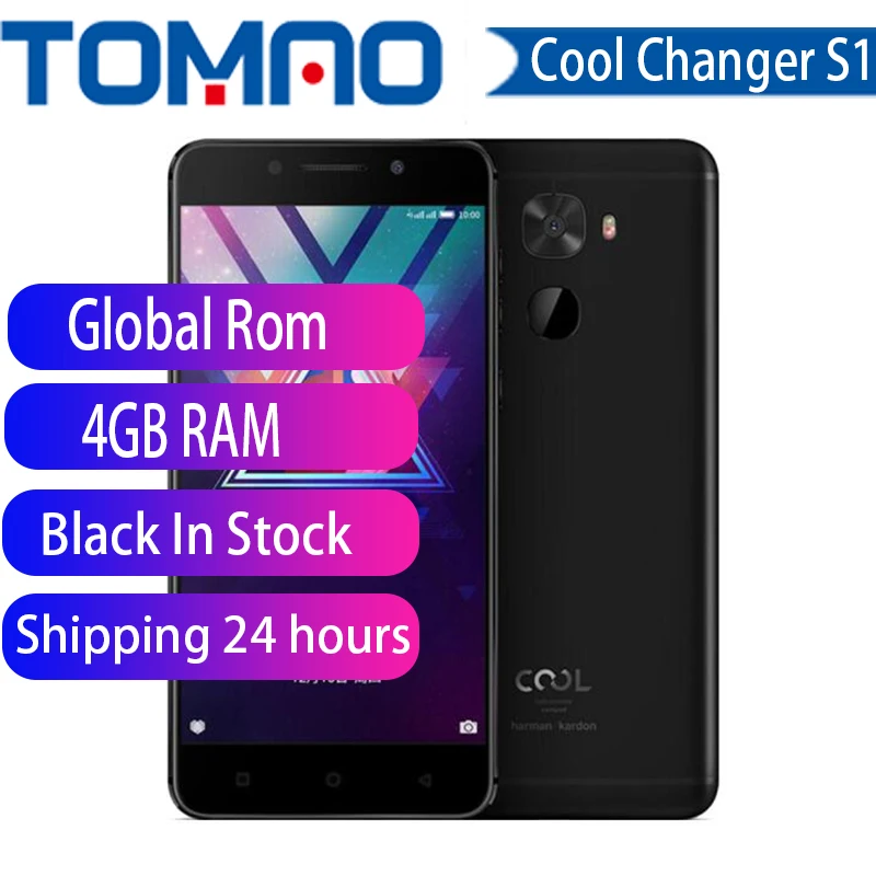 Оригинальный Coolpad /LeEco Cool Changer S1 черный/золотистый цвет 6 ГБ 64 зеркальный 4G LTE Snapdragon