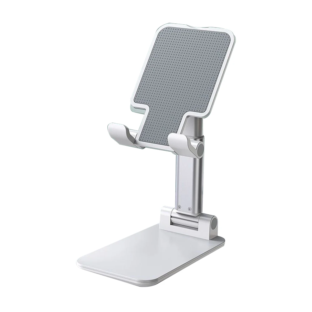 Lazy Phone Holder Play Games Online Learning Alloy Plastic Foldable Cell Phone Holder Flexible Desktop Mobile Phone Support tool tote bag Tool Storage Items