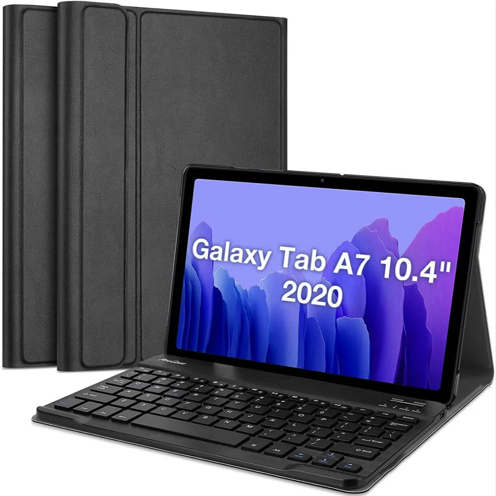 Keyboard Case for Samsung Galaxy Tab A7 10.4 2020 SM-T500 T505 T507 Ultra Thin Detachable Wireless Bluetooth Cover case | Компьютеры и