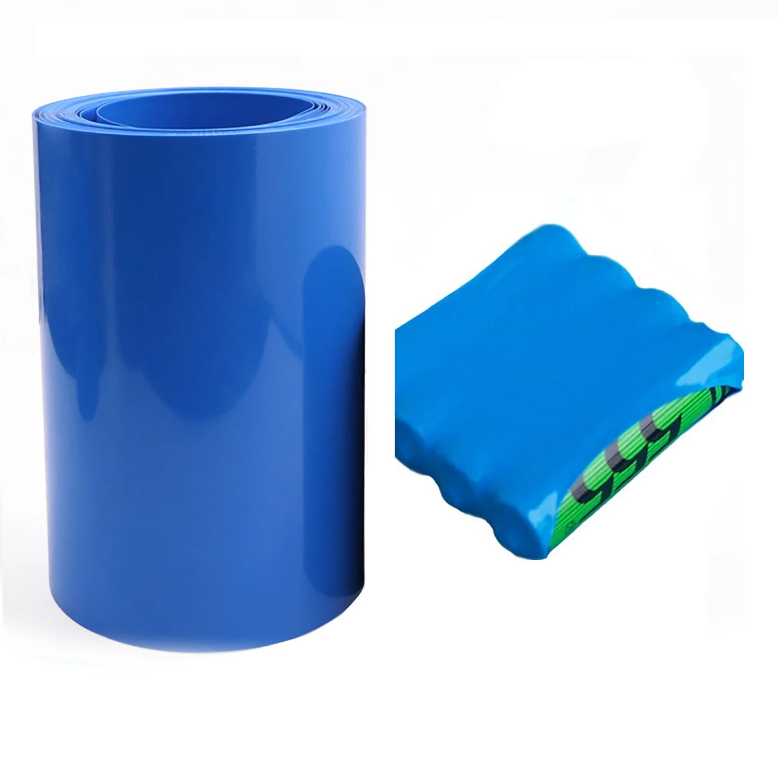 1Meter Blue PVC Heat Shrink Tube Wrap RC Battery Pack 7~450mm LiPO NiMH NiCd IL 
