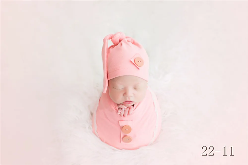 Ylsteed 7 шт. набор аксессуары для фотографирования новорожденных реквизит для фотосессии новорожденный стрейч обертывание Топ узел шляпа с позирующей подушкой Pic Idea