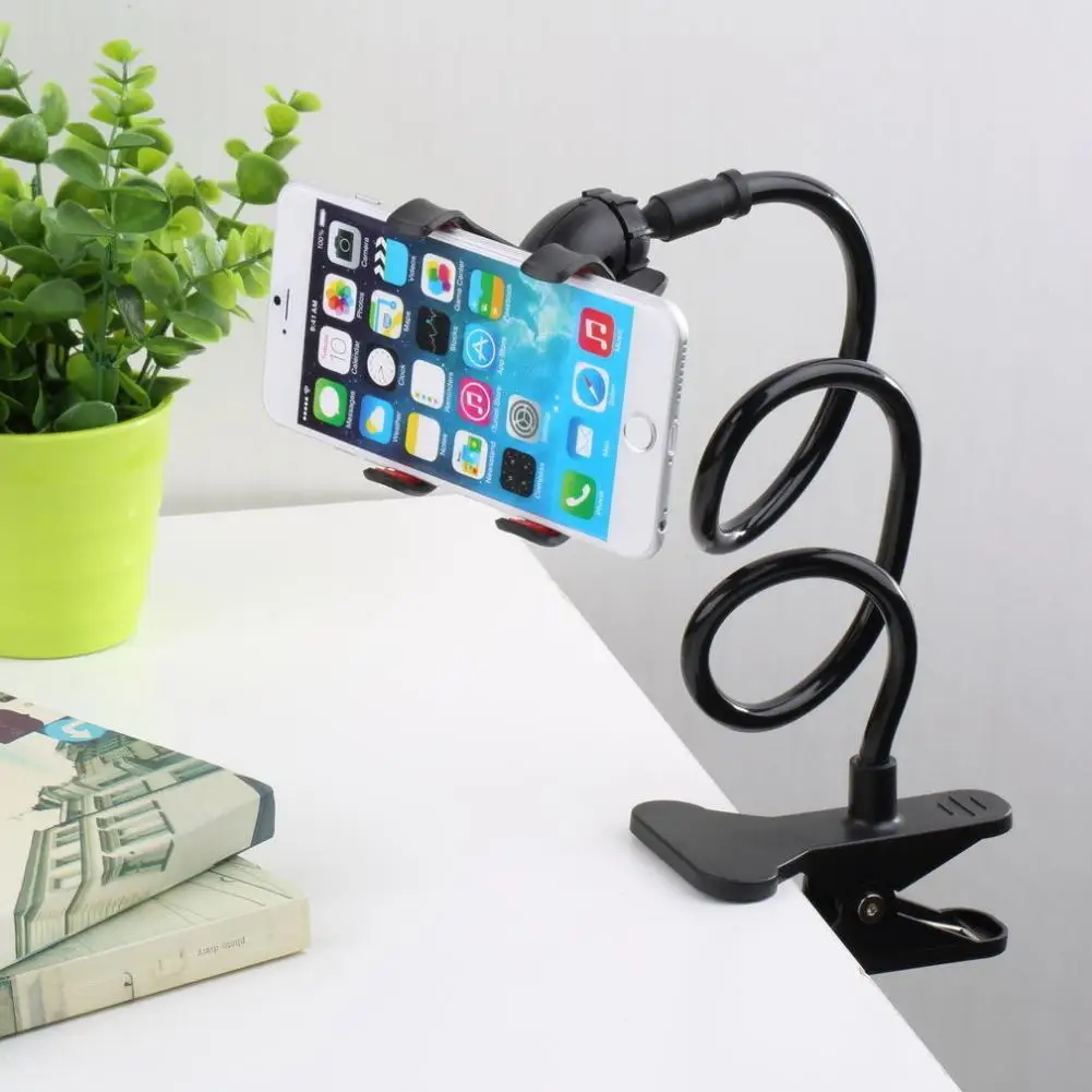 

Portable Long Arm Mount Universal Cell Phone Tablet GPS Clamp Holder Stand Brace